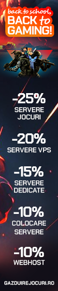 Gazduire Servere Jocuri | Servere Dedicate | Webhost